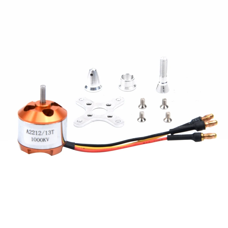 Бесщеточный двигатель RC 2212 1000 кВ + электрический регулятор скорости 30 А ESC