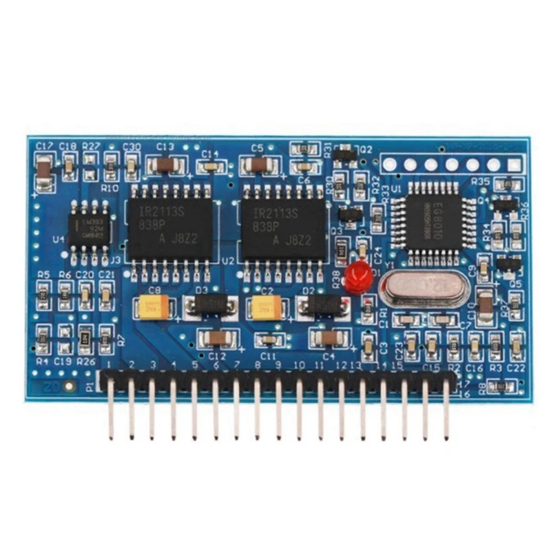 

Инвертор с чистой синусоидой, плата драйвера SPWM Boost, 2 шт., EGS002, EG8010 + IR2110, модуль драйвера + ЖК-дисплей