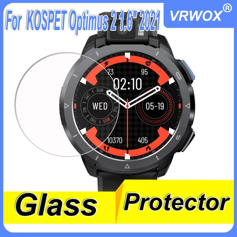 

Tempered Glass For KOSPET Optimus 2 1.6"; 2021 Anti-Scratch Film Anti-fingerprint SmartWatch Screen Protector