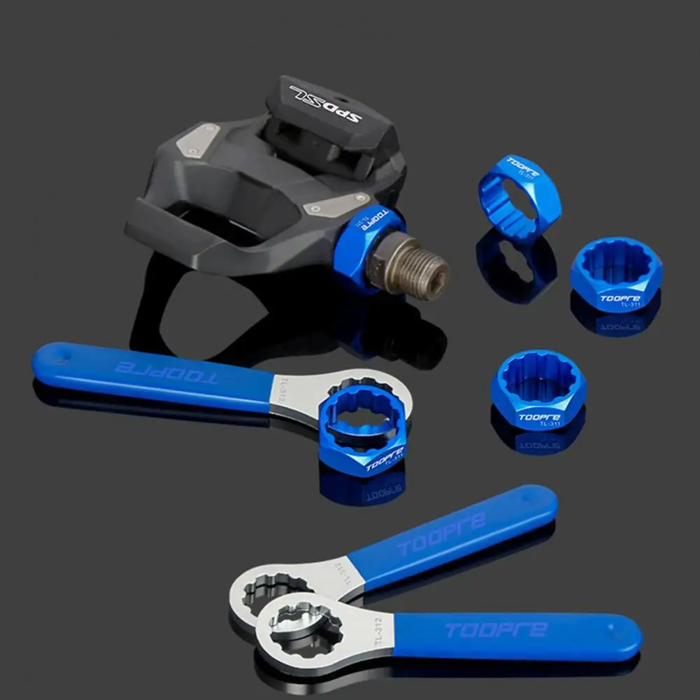 

Convenient Pedal Disassembly Tool Widely Use Aluminum Alloy Labor-saving Rubber Handle Installation Tool for Bicycle