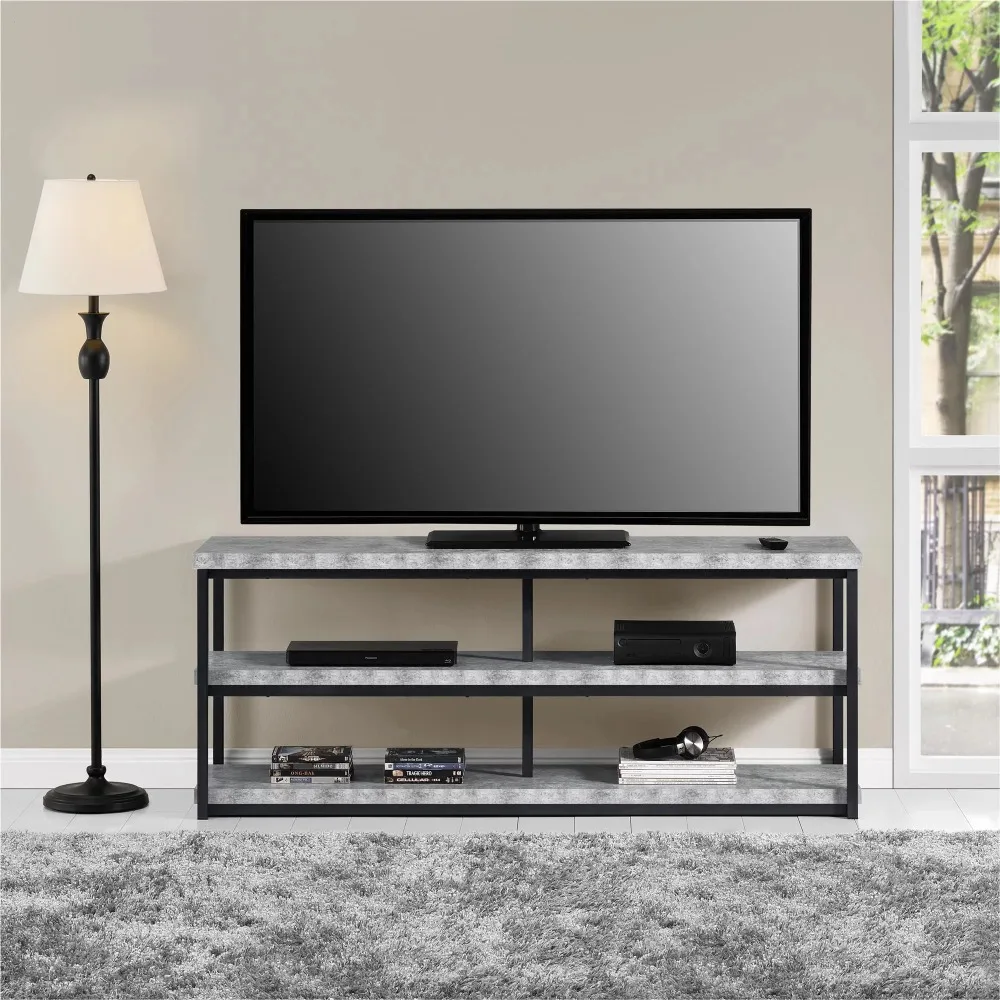 

TV Stand for TVs up to 65", Light Concrete