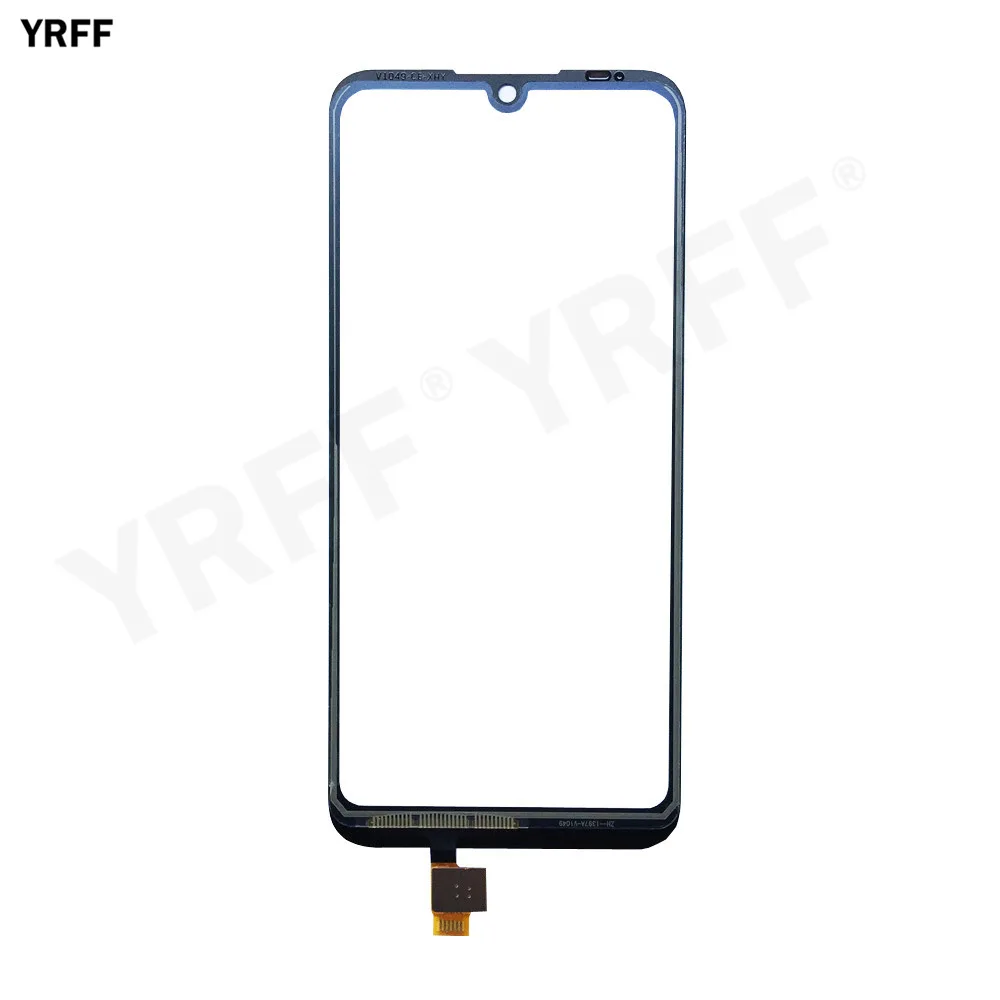 black touch screens for motorola moto e6 plus touch screen digitizer 6 1 front glass panel sensor mobile phone repair parts free global shipping