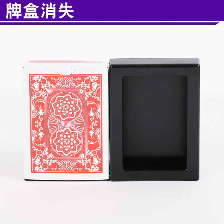 

Card Shoe Disappearing Magic Props Close-up Magic Poker Stealth Magic Toys Vanishing Card Shoe
