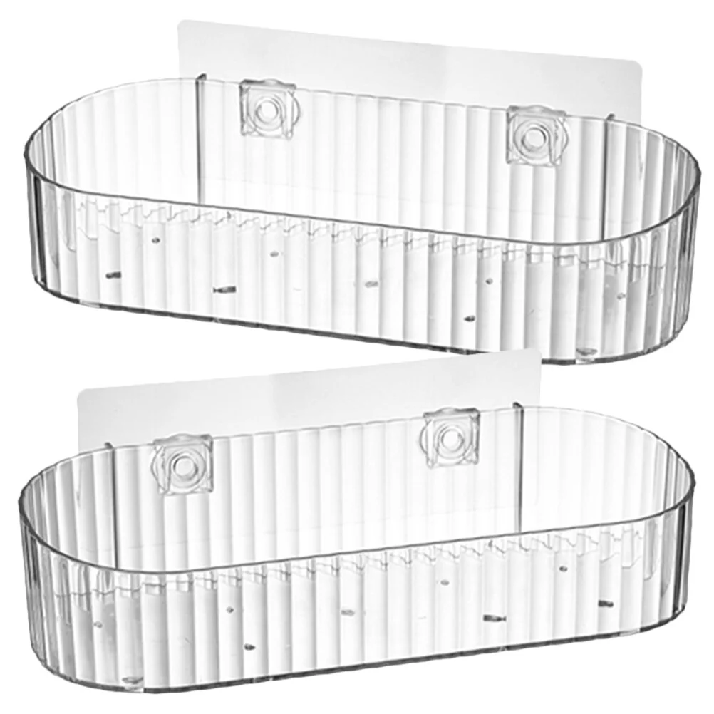 

Household Products Wall Mounted Organizer Sundries Container Shelf Bathroom Storage Rack