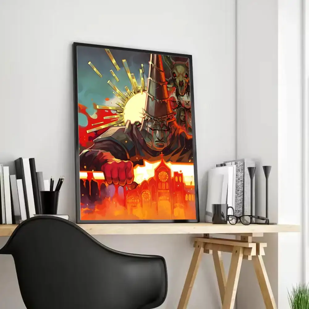 

Игра B-BLASPHEMOUS картина каллиграфии на холсте