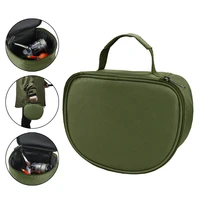padded fishing reel cases large capacity outdoor fishing tackle bag with handles durable fashion reel protector box tackle pesca