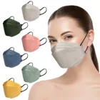 10 шт., маски для лица, 4 слоя