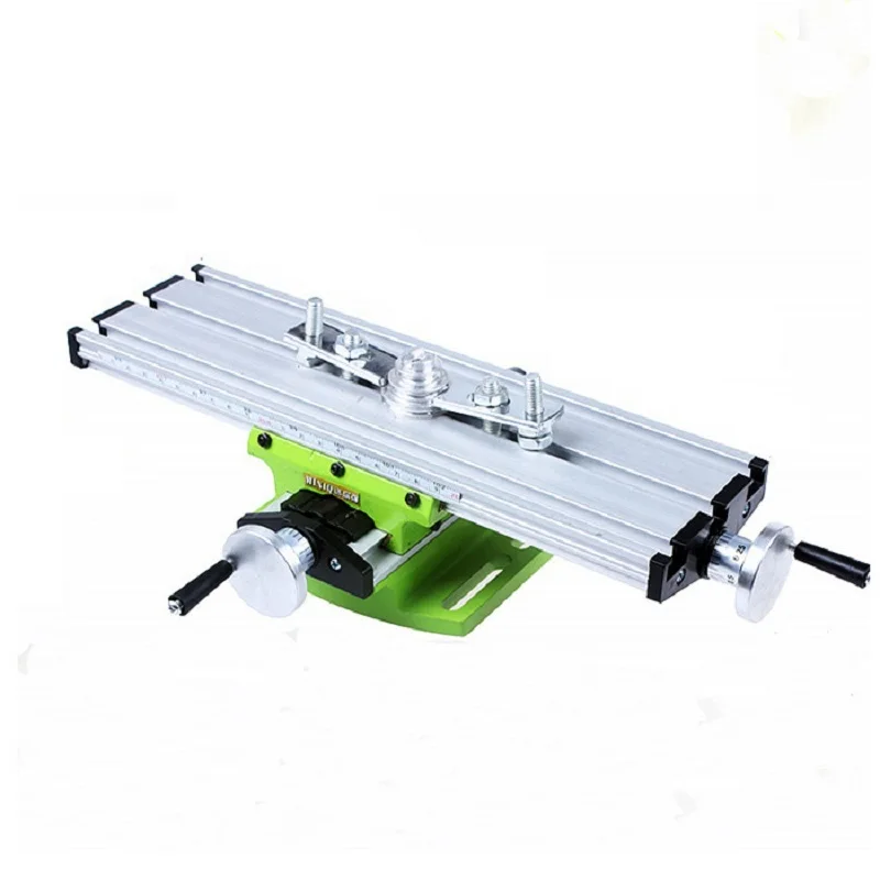 

Woodworking Bench X/Y Axis Cross Table Adjustable Universal Multifunctional Mini Milling Machine Working Table