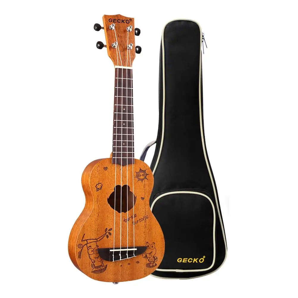 

21/23 дюймовая Портативная сумка для укулеле, мягкий чехол, водонепроницаемый легкий портативный рюкзак на молнии, Прямая поставка