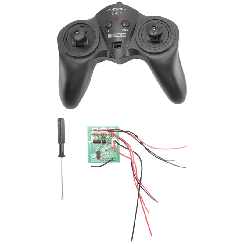 

6CH 2.4G Remote Controller Power Transmitter Receiver Radio System For DIY RC Boat Cars 50M Controlling