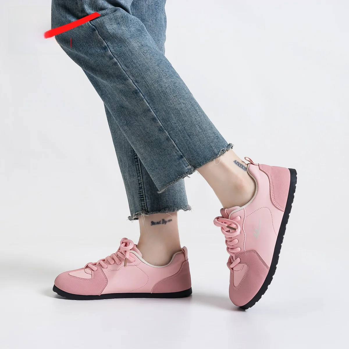 Осенние розовые немецкие кроссовки Warrior женская обувь осень 2024 новинка осени и