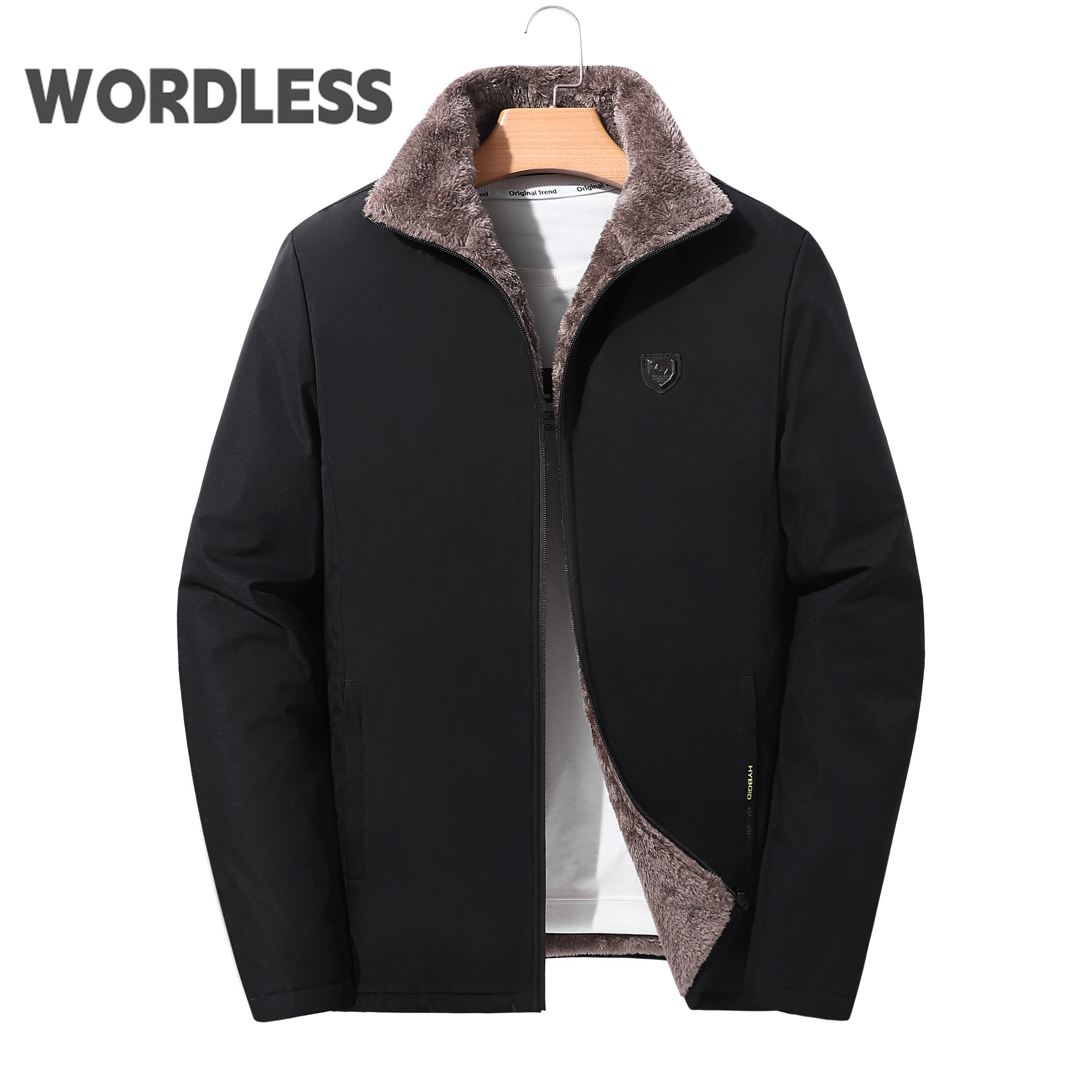 

Mens Warm Plus Velvet Winter Men Parkas Fur Linner Thicken Jacket Male Casual Overcoat Coats Man Jaqueta Masculina Plus Size 9XL