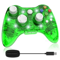 wireless gamepad for xbox 360 console 2 4g dual vibration game controller for xbox 360 slim for pc windows 7810 joystick