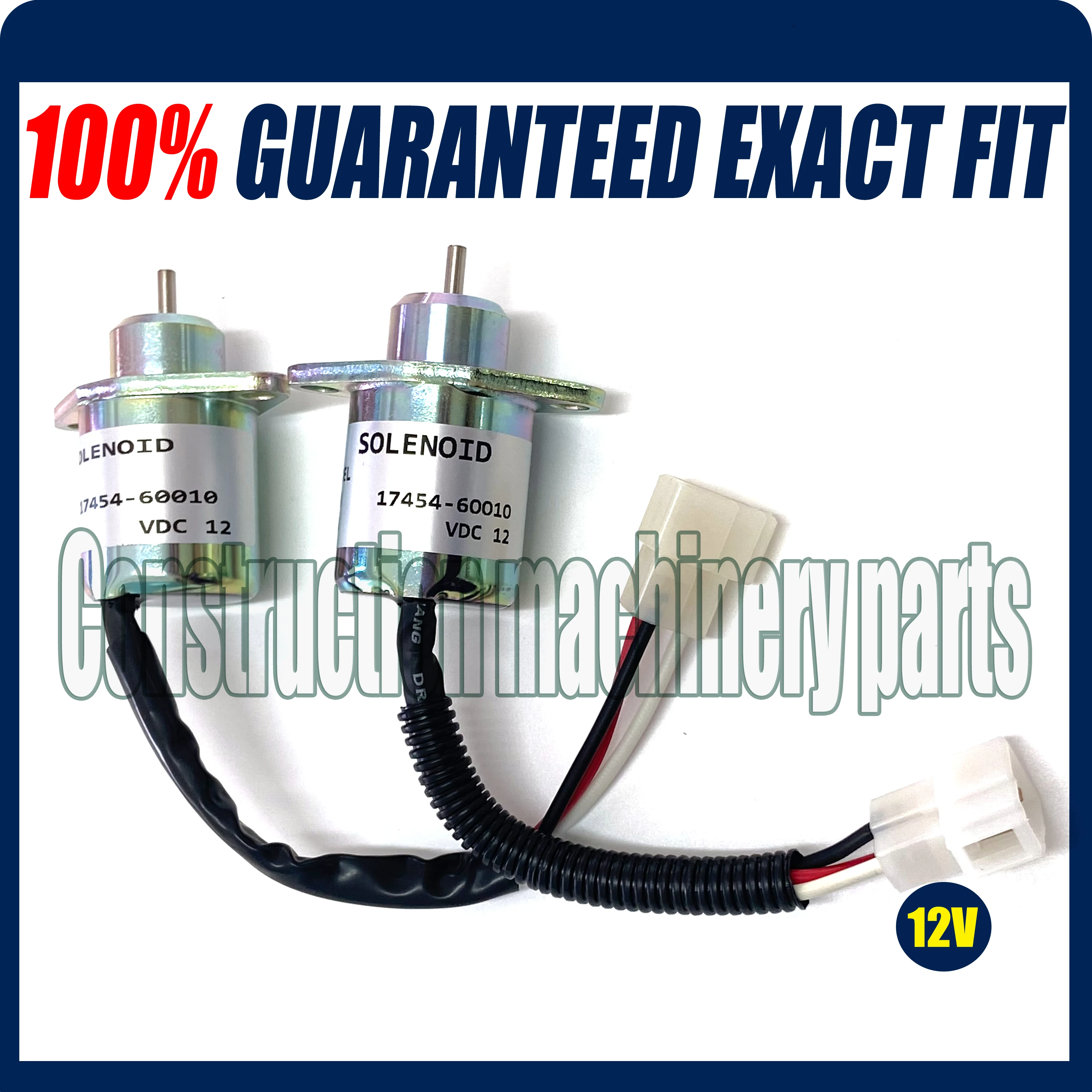 В наличии 17594-6001-4 17454-60010 1503ES-12A5UC5S SA-4569-T 12V стопорный электромагнитный клапан для