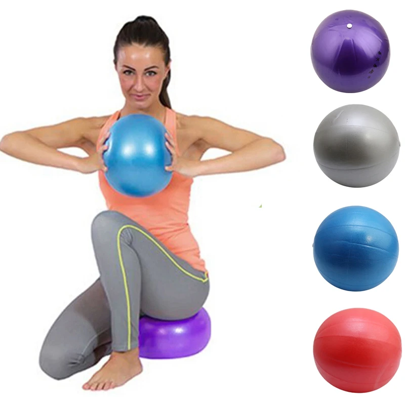 

25cm Yoga Ball Exercise Gymnastic Fitness Pilates Ball Balance Exercise Gym Fitness Yoga Core Ball Indoor Training Yoga Ball