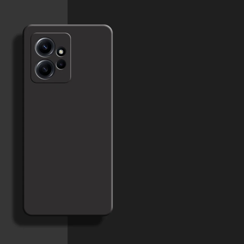 For Xiaomi Redmi Note 12 Global Case 6.67 inch Original Liquid Silicone Bumper For Redmi Note 12 4G Cover Redmi Note 12 Pro Plus