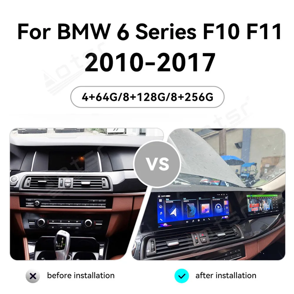 21 &quotдля BMW 6 серии F60 10-17 обновление Android радио навигация мультимедийный плеер