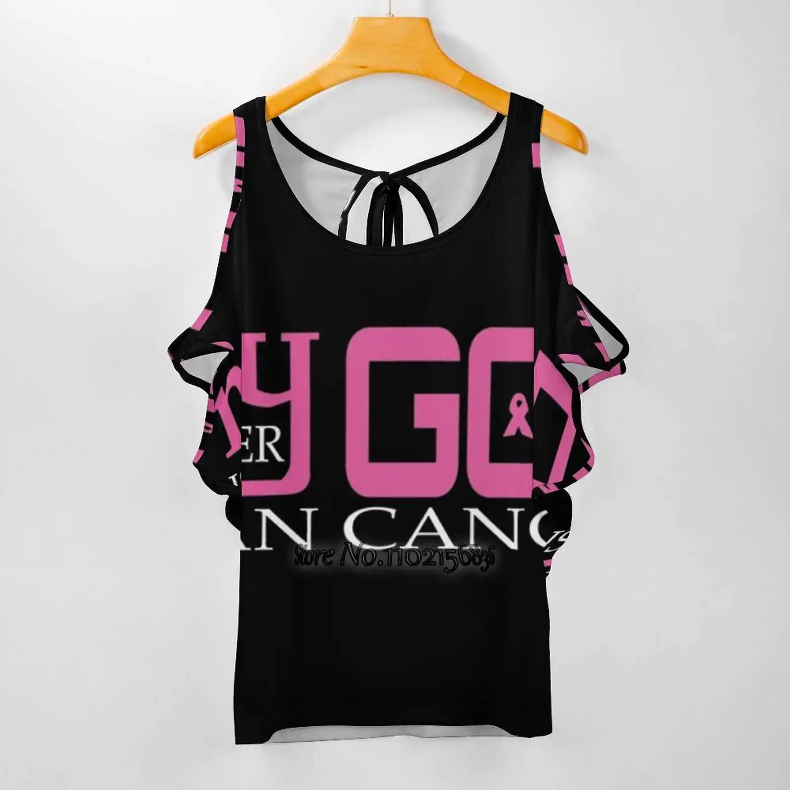 

Женская футболка My God больше рака, футболки с принтом для весны и лета, пуловер, топ для рака молочной железы