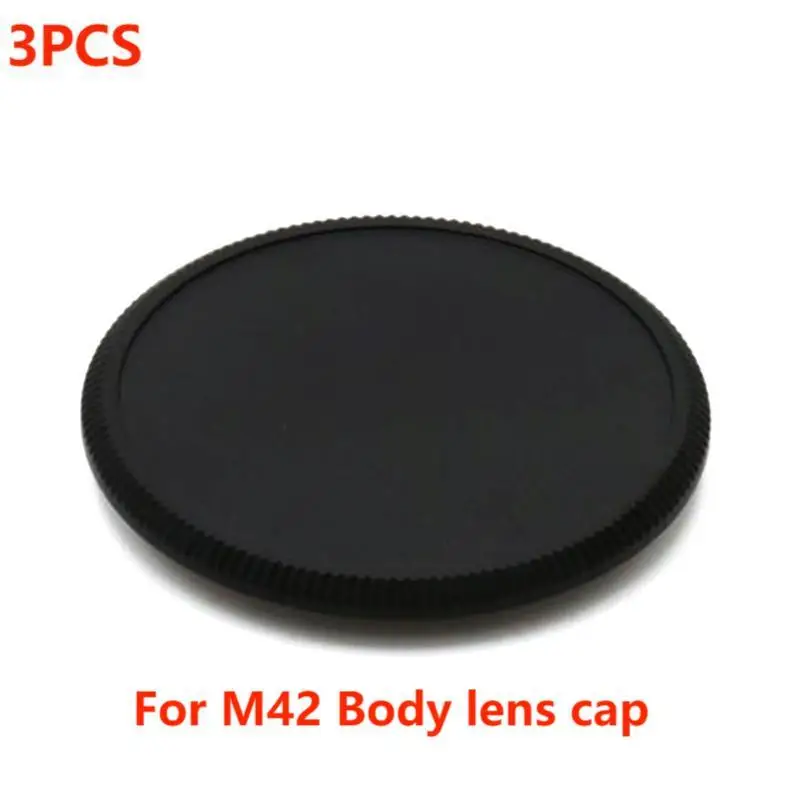 3 шт. пылезащитный чехол для корпуса камеры M42 монтажный объектив/Pentax/Zenith/Carl Zeis 42