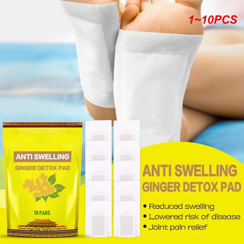 

1-10 шт., пластырь с имбирным полынью для ног