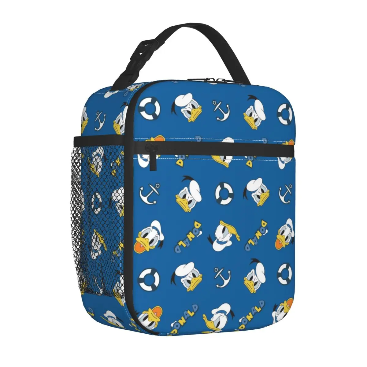 

Disney Mickey And Friends Lucky Donald Duck Insulated Lunch Bag Meal Container Cooler Bag Tote Lunch Box College Picnic Food