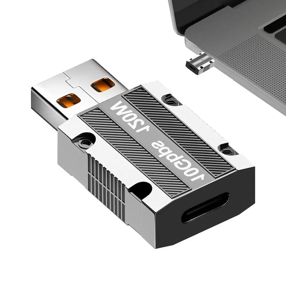 

Адаптер Type-C «Мама»-USB «папа», 120 Вт, 10 Гбит/с