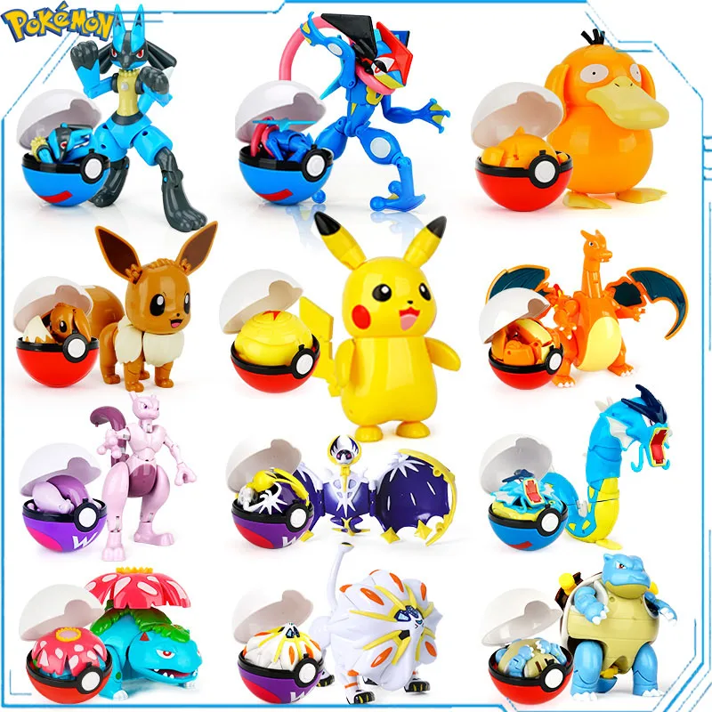 

Экшн-фигурки покемонов, 12 моделей