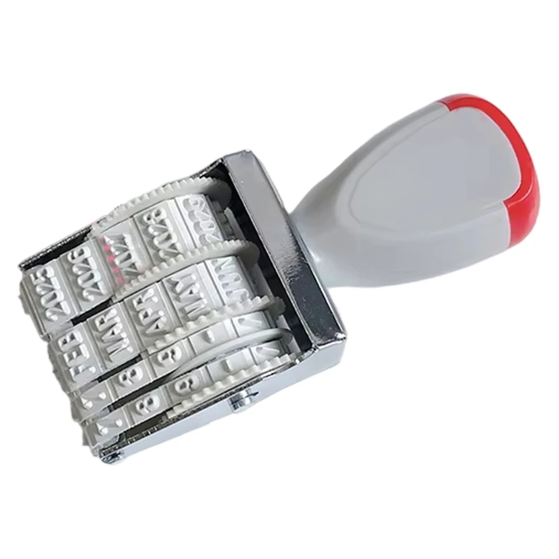 Резиновая линия Датер Офисный штамп Вращающийся для упаковки скрапбукинга 45BE