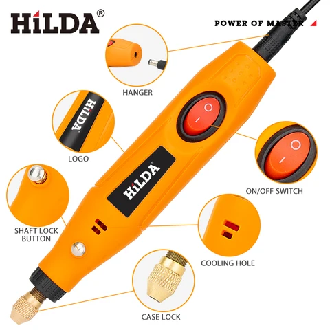 HILDA Мини-дрель 12В