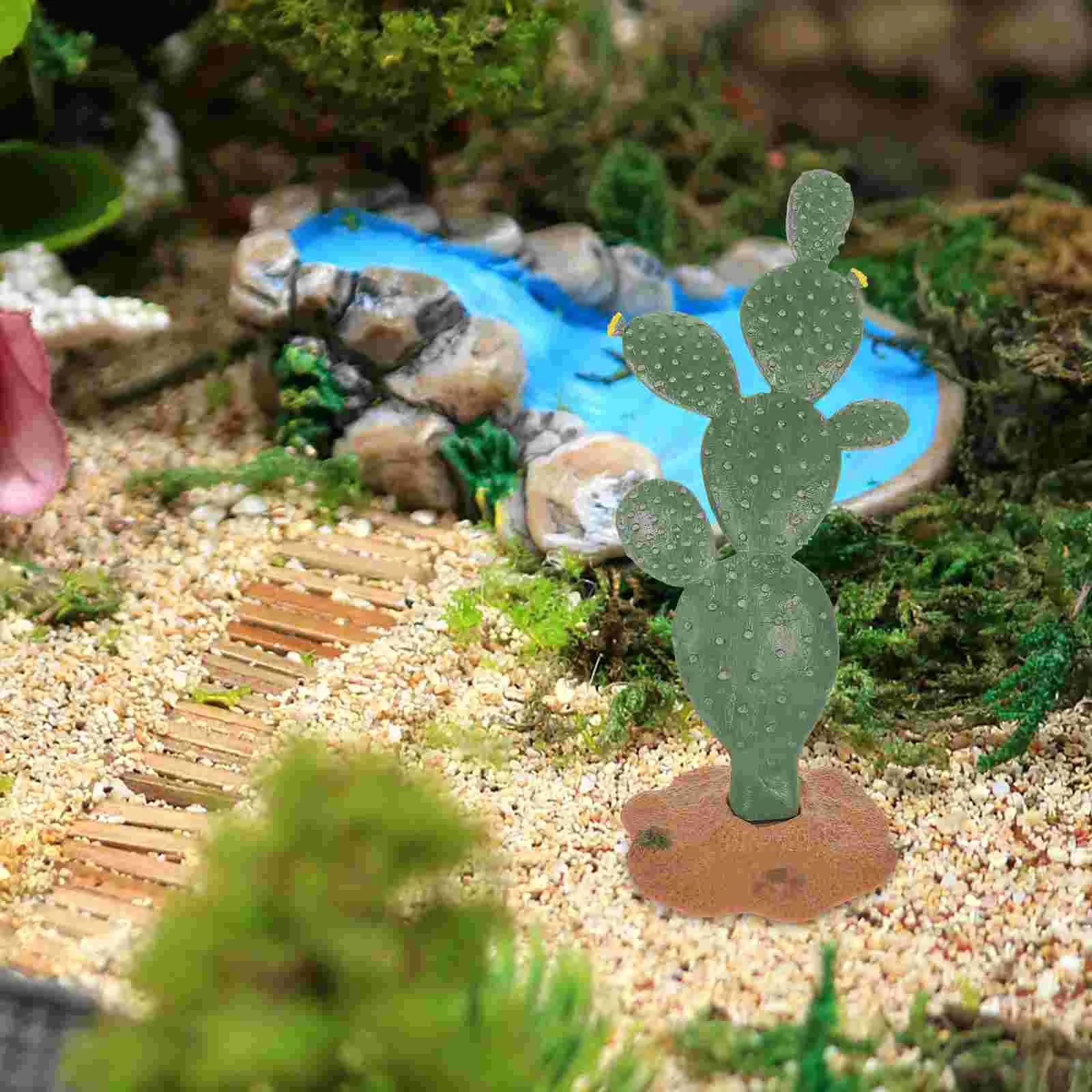 Модель кактуса украшение для дома растения искусственные фигурки декоры