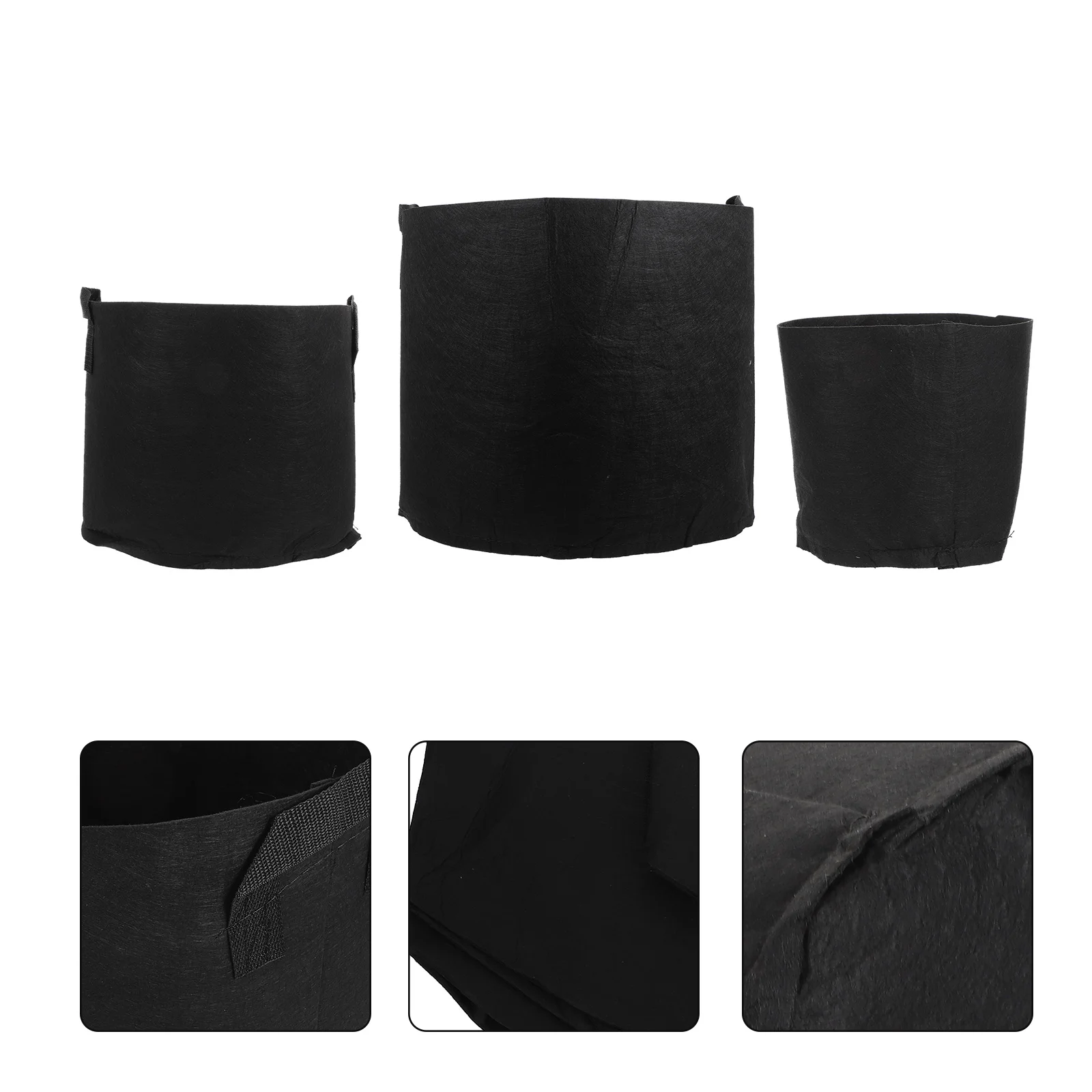 

6pcs Plant Nursing Bags Flower Plant Grow Bags Premium Garden Planting Bags