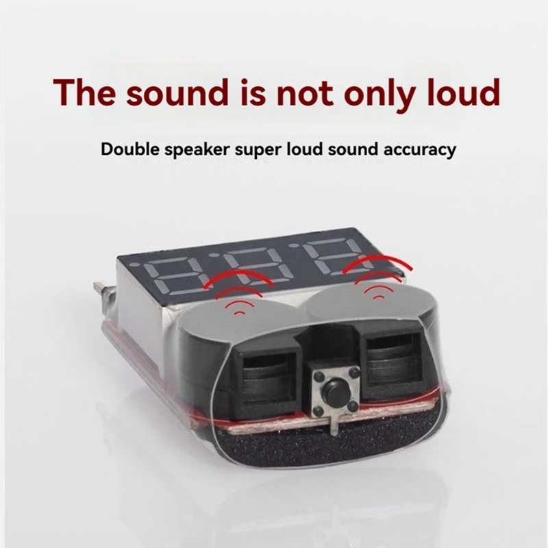 BBX1-8S 1-8S 2IN1 Тестер напряжения Lipo батареи/Сигнализация звукового сигнала низкого