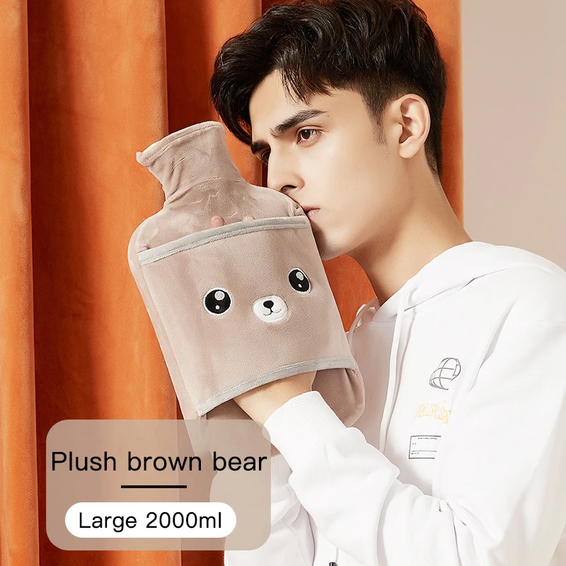 

Бутылки для горячей воды из натурального каучука, 2 л