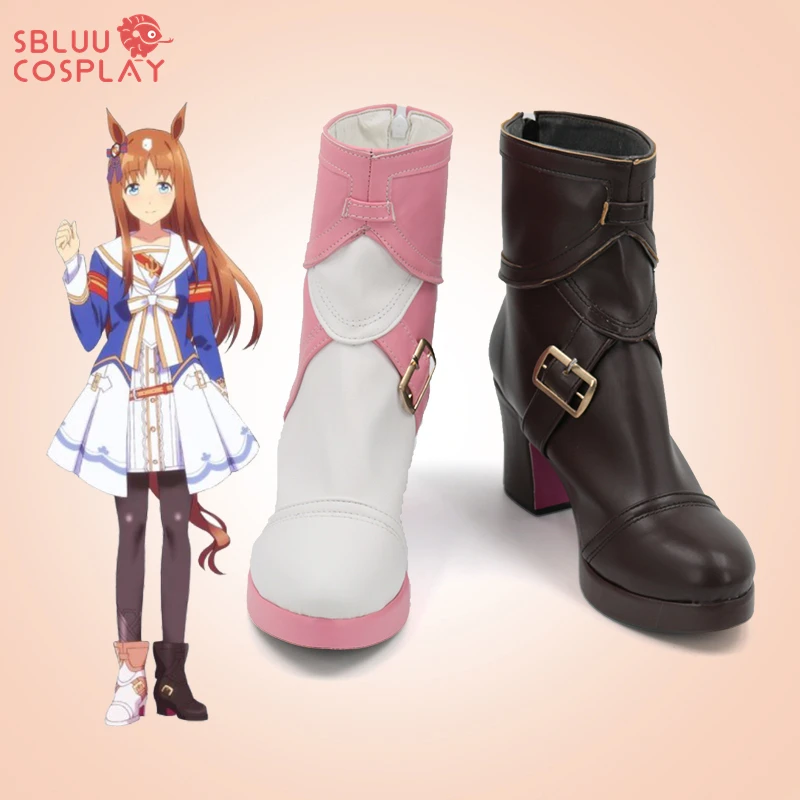 

SBluuCosplay Anime Uma Musume: Pretty Derby Grass Wonder Cosplay Shoes Boots Custom Made