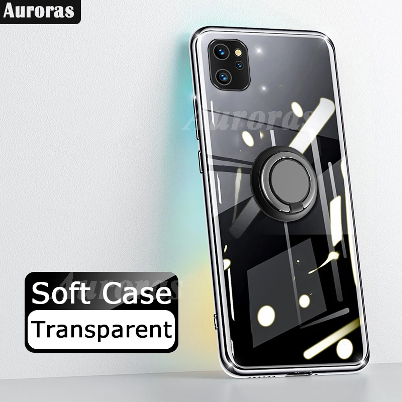 auroras for umidigi a13 case anti fall clear case shockproof with ring soft cover for umidigi a13 pro a13s clear phone case free global shipping
