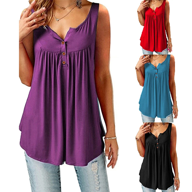 

Solid Color Loose V-neck Women Tops 2022 Summer Sexy Off Shoulder Blouse Shirts Fashion Sexy Camis Tops Tops Lady 2022