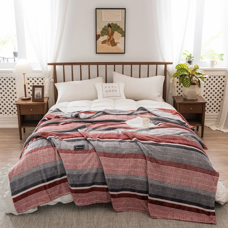 

Solid Color Milk Fleece Blanket Summer Air Conditioning Blanket Simple Blanket Office Nap Blanket 9 Colors Gift Blanket Quilt