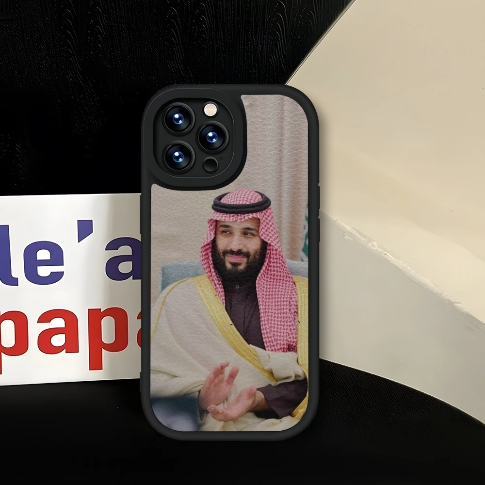 Muhammad bin Salman Phone Case Silicone Soft Black For IPhone 13 14 16 15 12 11 Pro Max Mini Xs Xr Plus SE2020 Leather Coque
