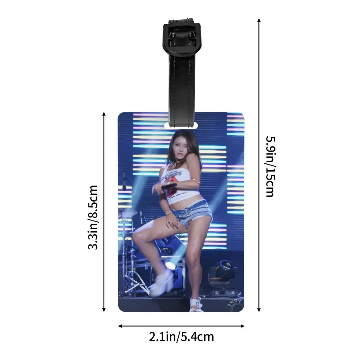 Мода на заказ Kpop Bambinos Сексуальная танцевальная багажная бирка Дорожная сумка