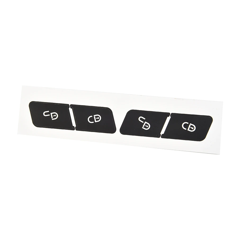 

1sets Repair Button Door Steering A/C Windo W Radio Stickers For Mercedes 2007-2014 Replace Interior Switches Car Accessories