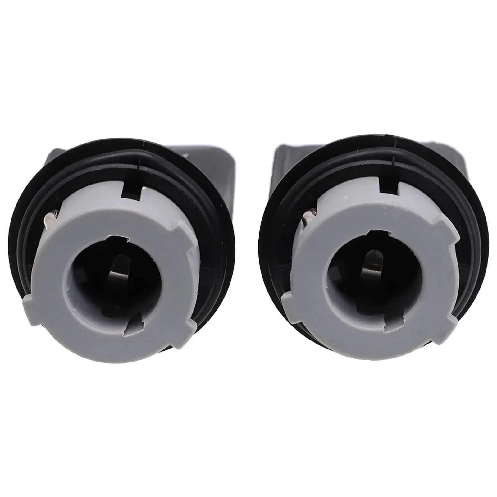 Женская розетка черная пластиковая и металлическая 2 шт. набор женских розеток