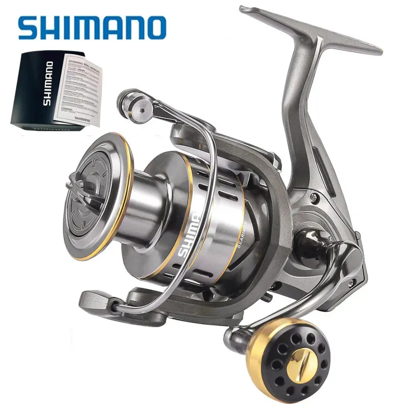 

Shimano Spinning Reel Ultralight Metal Spool Fishing Lightweight Tackle Max Drag 18kg Saltwater Long Throw Reels 1000-7000Series