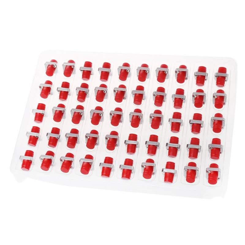 Low Loss FC-FC fiber optic adapter High quality Square flange coupler FC Connector Fiber Optic Flange Optical Attenuator