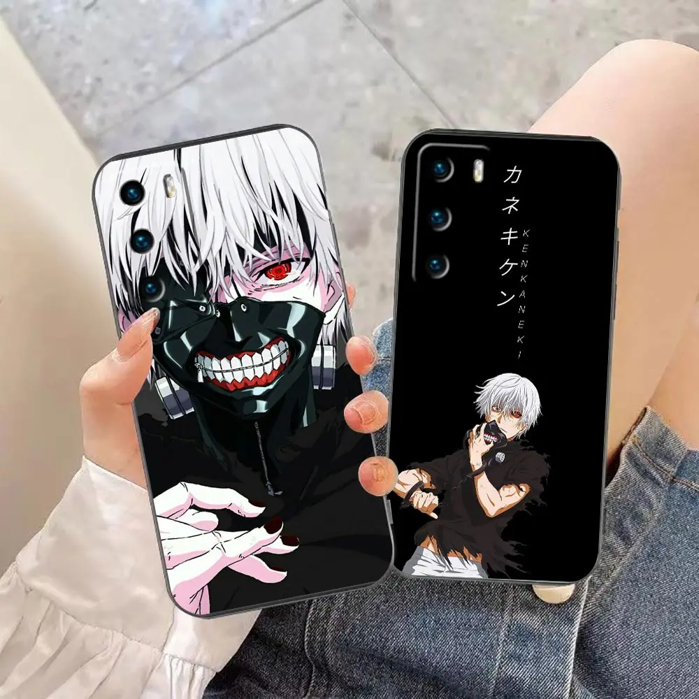 

Funda Coque Case For HUAWEI P50 P40 P30 P20 P10 P9 P8 Plus MATE 30 20 20X 10 9 8 Pro Lite Case Para Kaneki Ken Tokyo Ghoul Anime