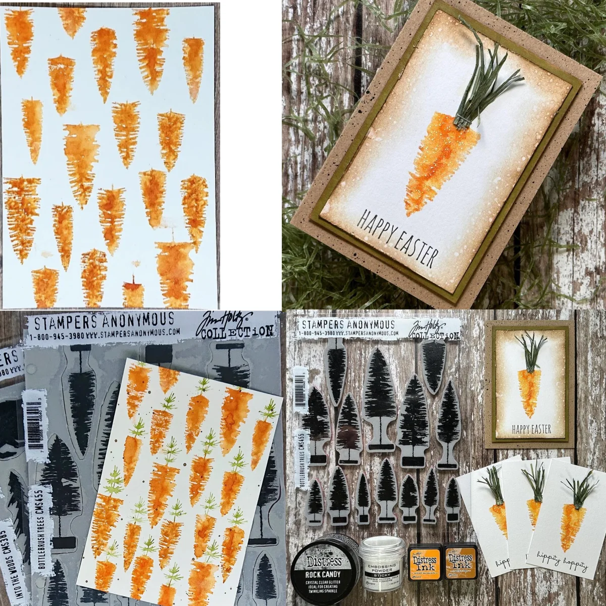 

Happy Easter Trees Radish New Clear Stamps and Metal Cutting Dies Scrapbook Diary Embossing Cut Die Template DIY Make Card Album