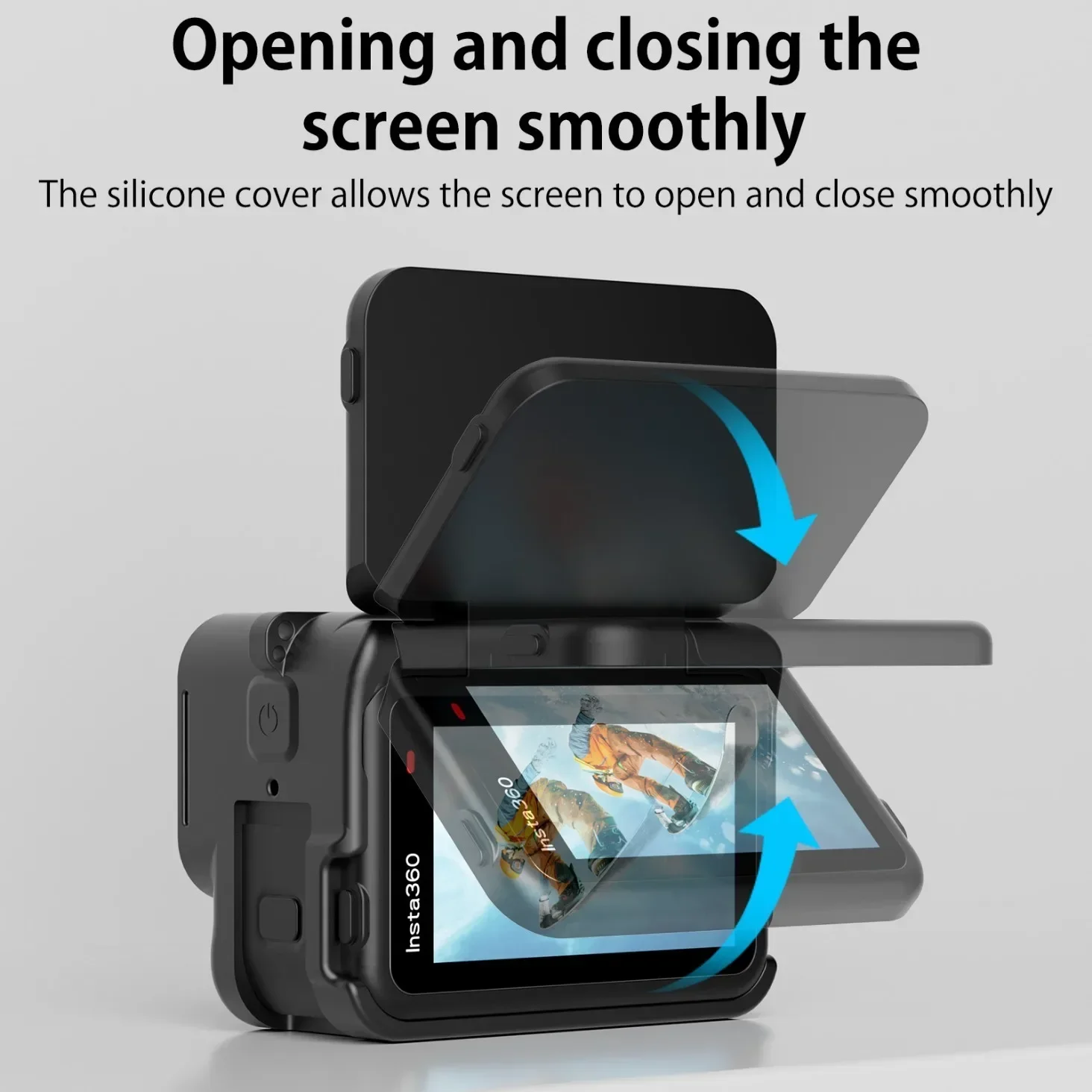 Силиконовый чехол для спортивной камеры VRIG защитный клетка с крышкой объектива