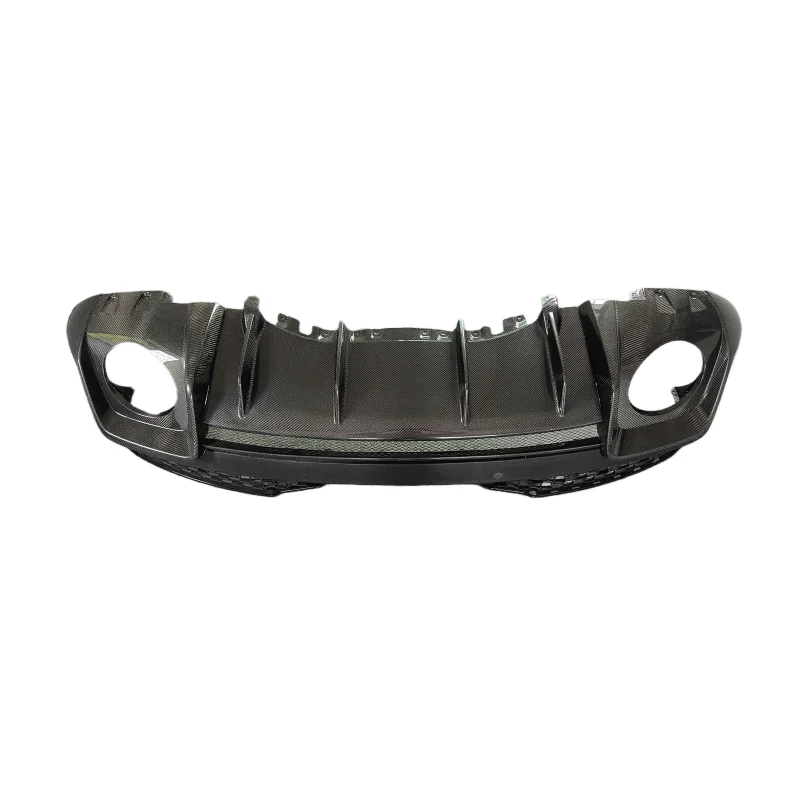 Комплект кузова заднего бампера из полипропилена + углеродного волокна для