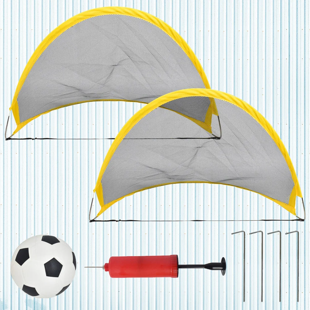 

Football Training Door Kids Sports Toys Mini Net Indoor Soccer Goal Outdoors Game Fold