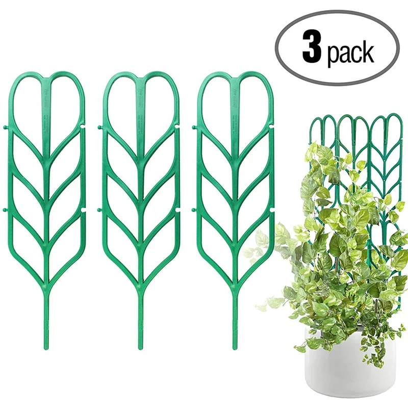 

3PCS Indoor Plant Vine Stand Climbing Leaf Support For DIY Climbing Stems Vines Vegetable Potting Garden Garden Accessories