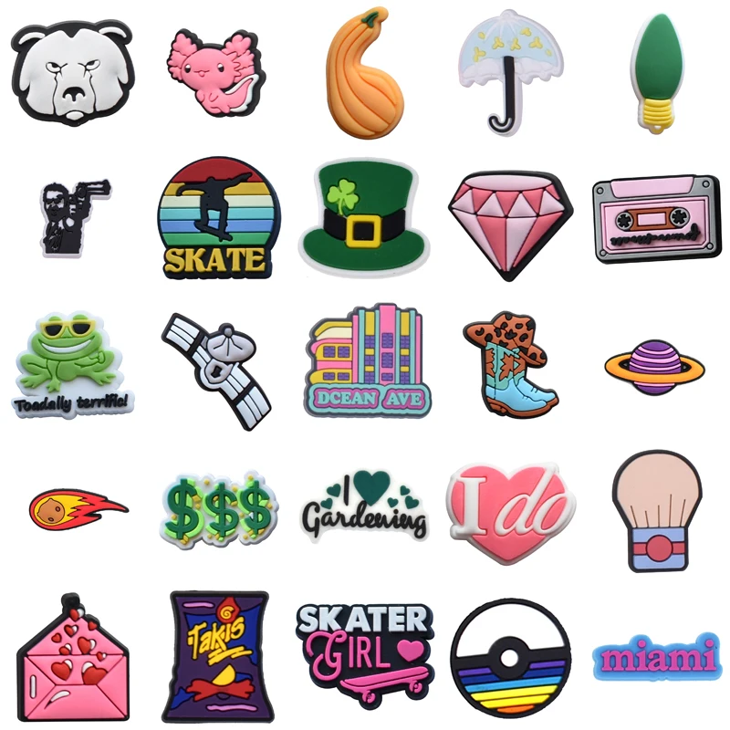 

Para Pins Kids Women Charm Men Wholesale Bulk Girl Shoes Accessories Set Jeans Boy Packs Shoe Charms Gifts Decorations for Crocs